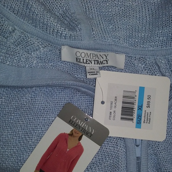 Company Ellen Tracy zipper hooded jacket - Picture 4 of 6